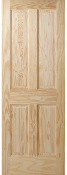 4 Panel Clear Door
